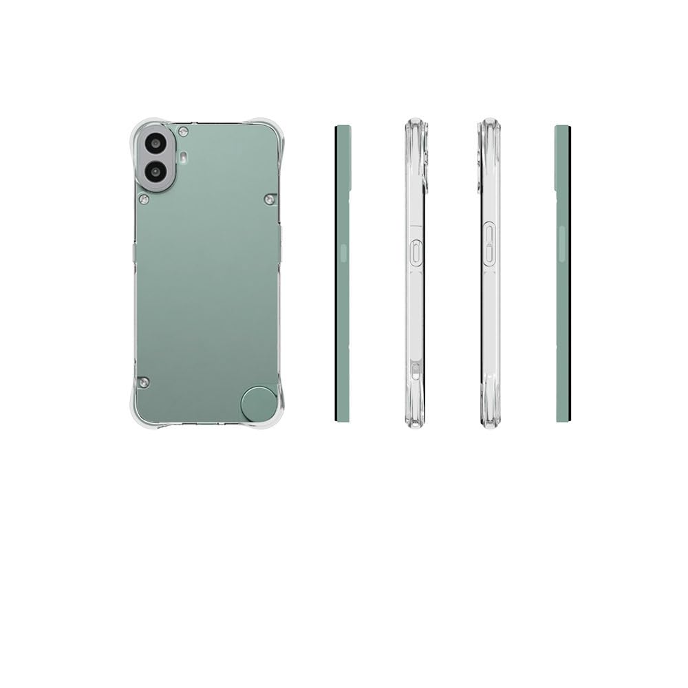 Amazon.com: Futanwei for CMF Phone 1 Case [Soft TPU] Crystal Clear