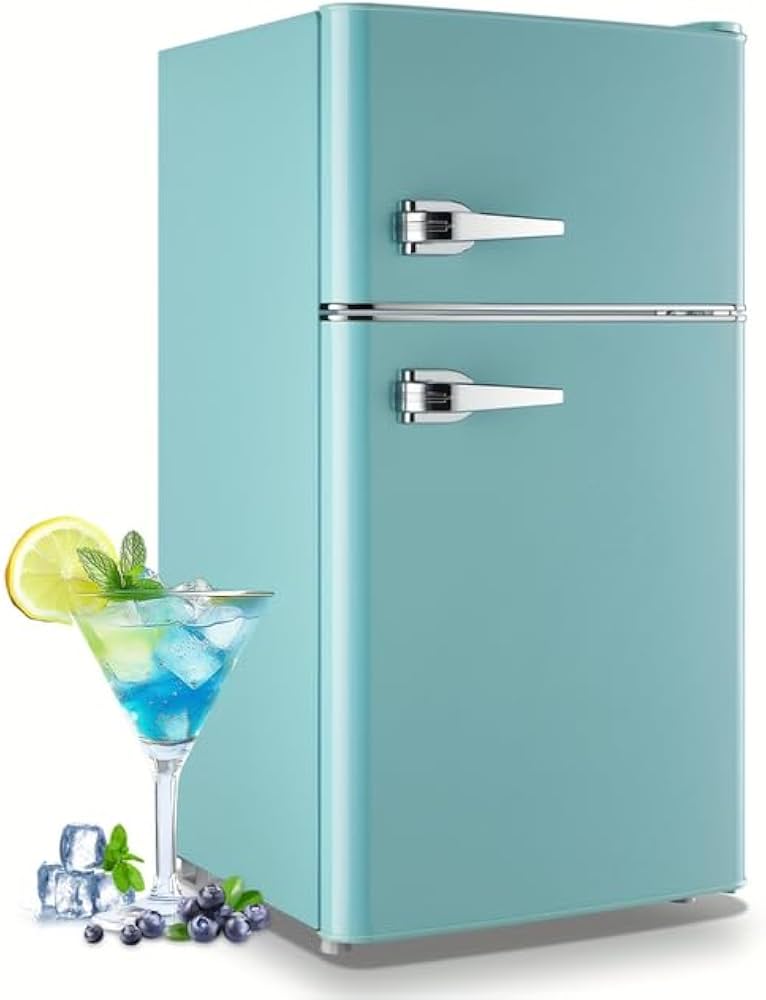 Amazon.com: WANAI Small Refrigerator 3.5 Cu.Ft Retro Mini Fridge