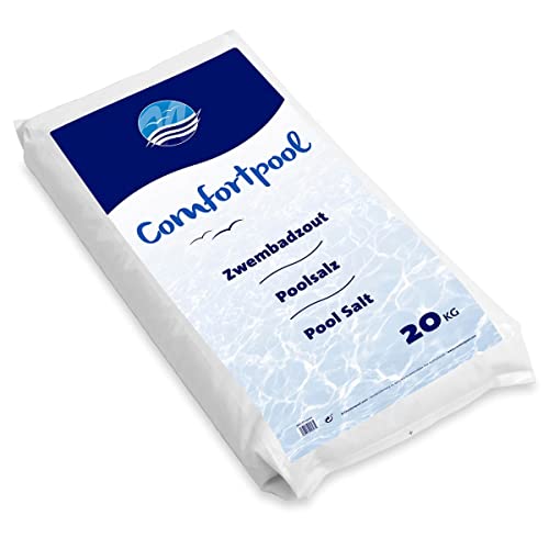 Sel pour Piscine Comfortpool 20 kg | pour Une Eau de Piscine Propre | Compatible avec Le système au sel Intex