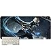 Produktbild Oversized Gaming Mouse Pad, Thick Cartoon Anime Mat / Keyboard Pad, World of Warcraft WOW / LOL / League of Legends / DOTA2 / Sword III / DNF, 700x300x3mm, 900x400mm