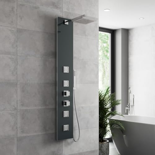 Architeckt® Thermostatic Shower Tower Column...