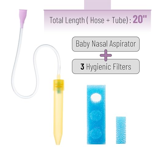 Image of Mr. Pen- Baby Nasal Aspirator with 3 Extra Hygiene Filters, Nose Suctioners for Babies