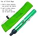 Butane Torch Lighter, Fengfang Metal All-in-One Tube Built-in Detachable Refillable Butane Torch Handheld Lighter (1 Pack Green)
