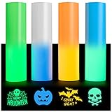 Glow in The Dark Vinyl Heat Transfer for Halloween, 12