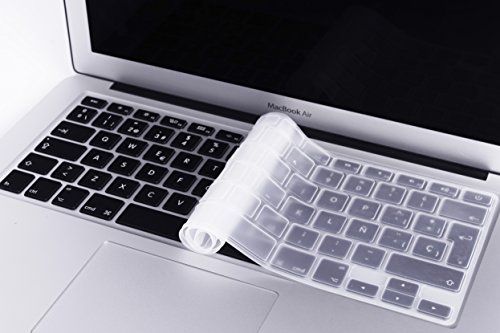 Recopilación y reviews de Protectores teclado mac los mejores 10. 34 boldr Cubre Teclado para MacBook 2012-2015 Pro 13 y 15, Air 13/ Retina 15 y Mac Book 2010-2017 Air 13. Protector de Teclado en Español de Silicón. (Blanco...