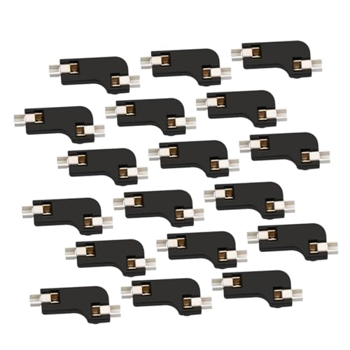 KICHOUSE Computer Keyboard Hot Plug Socket Set 20pcs Hot Swap PCB Socket Metal Clip Design