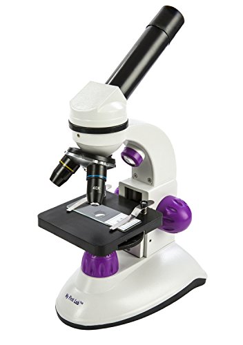 My First Lab Whodunnit? Microscope and Forensic Accessory Kit – Recreate and Solve a Crime Scene, Real Glass Optics with 10X Eyepiece, 4X, 10X, 40X Magnification - Thumbnail 5
