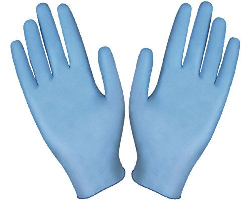 Cordova Safety Products 4090L Nitri-Cor Industrial/Food Service Grade Powdered Nitrile Gloves, Large