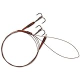 long cast rig Fertige Rigs für die Posenangelei und Grundangelei speziell für Weitwürfe, ausgestattet mit hochwertigen Carbon Stahl-Haken gebunden auf 30lbs (14kg) ungefälligen Camo-Stahlvorfach. Hier wurde auf eine hochwertige Verarbeitung großen Wert gelegt, jede Quetschhülsen-Verbindung wird einzeln mit der Hand gefertigt und endkontrolliert.