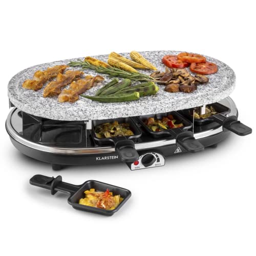 Klarstein Steaklette All-U-Can-Grill Raclette - 1500 Watt Raclette Grill, Raclette 8 Personen inkl. Raclette-Pfännchen… – Bild 3