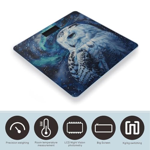 Báscula Digital de Baño FekiLoot con Vidrio Templado miniatura 3