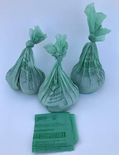 3 Pack of 3 Gallon Dry John Portable Toilet Bags. Compostable Bags Contain Organic Media to Help Absorb Liquid and Odors.