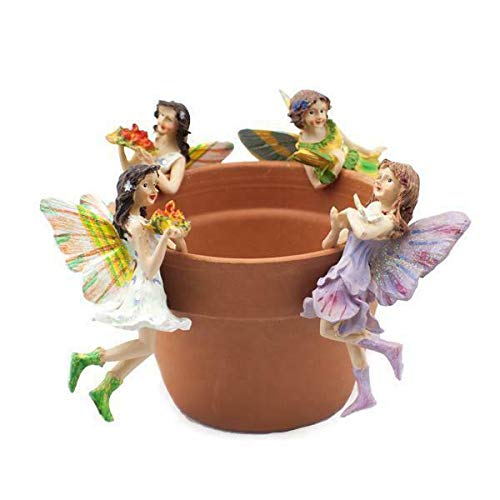 Fairy Pot Hugger Hanger Set of 3 Assorted LS FA177 Miniature Fairy Garden
