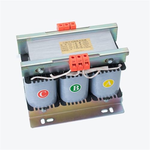 Transformateur triphasé 2500 VA 380V vers 220V pour contrôle de puissance