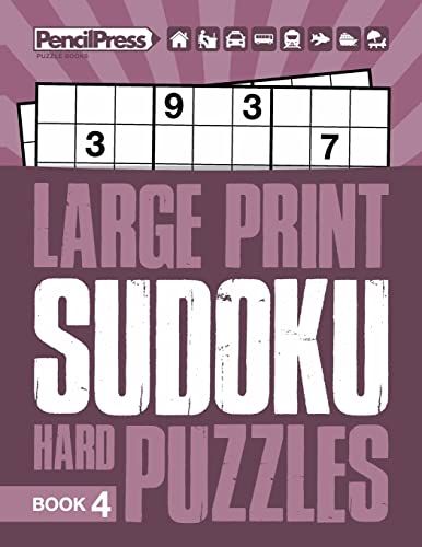 Large Print Hard Puzzles Book 4