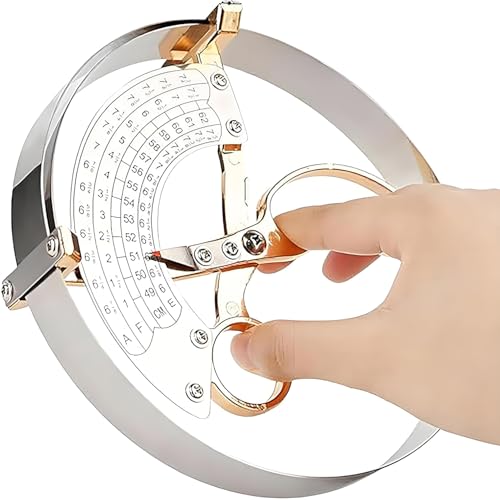 Boussole pour chapeaux avec mesure de précision claire