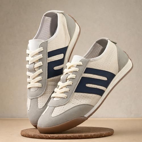 Image of Cruiser Men's Sneakers | Cushioned Insole Comfortable Shoes | Trendy & Stylish Modern Sneakers | Durable TPR Sole Casual Walking Footwear (2664)