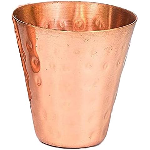 PARIJAT HANDICRAFT Copper Shot Glasses Cover