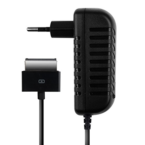 kwmobile Adaptateur Compatible avec ASUS Pad Transformer TF101, TF201, TF700, TF300 - Adaptateur Chargeur pour Câble Micro USB 40 pin de Tablette Noir