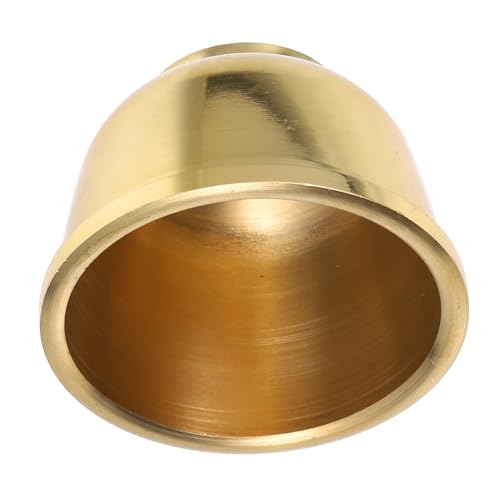 KICHOUSE Brass Offering Cup Miniature Drinking Cup Altar Votive Candle Holders for Halloween Drinkware