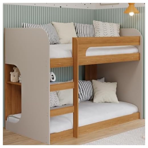 Beliche Montessoriana com Prateleira 100% Mdf Ema Cimol Nature/off White