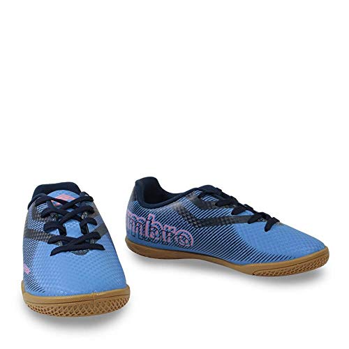 CHUTEIRA UMBRO FUTSAL CARBON II JR AZUL E MARINHO 32