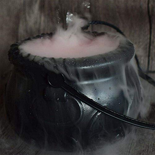 BDFA 12 LED Mist Maker Water Fog Halloween Party Witch Cauldron Mist Maker Smoke Fog Machine