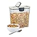 PrepWorks Large Cereal Keeper, 4.5 Quart - Airtight, Space-Saving Storage Container for Cereal, Snacks, and Dry Foods