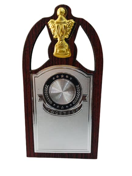 EKNOOR(Silver) High Glossy Wooden Trophy for College,Corporate,Schools,Functions,Cricket (Set of 3 pc) (B09W714H4D) Amazon Price History, Amazon Price Tracker
