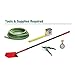 Rain Bird 32HE In-Ground Pro Rotor Pop-up Sprinkler System Kit with Click-N-Go Garden Hose Connection