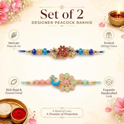 Image of FINEMOE Rakhi Set for Brother, Raksha Bandhan Gifts | Skin Friendly Adjustable Tie, Rakhdi Festival