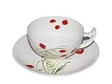 Spülmaschinenfest TeaLogic Caprice Tee Tasse mit Untertasse 180ml