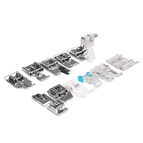 Kit de 11 Piezas Pies de Prensatelas Multifunción para Máquina de Coser miniatura 5