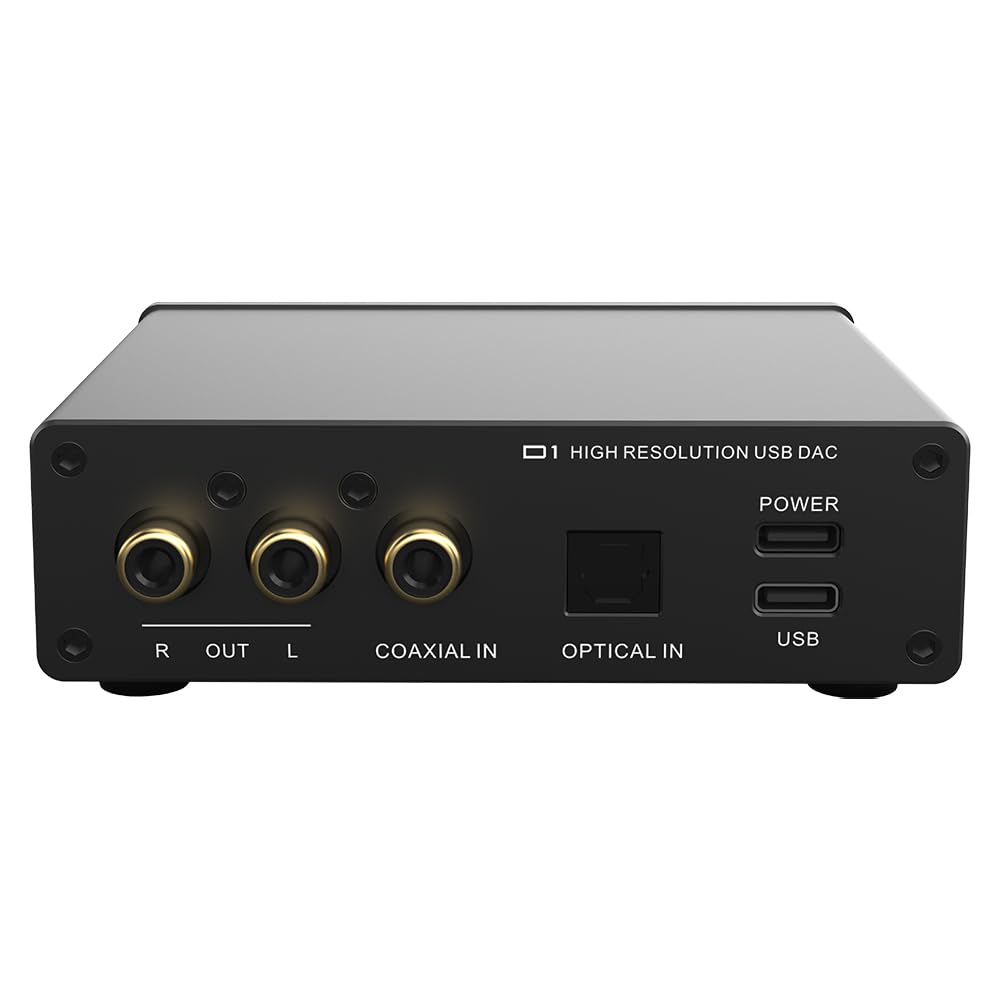 S.M.S.L D1 Hi-Res Audio Dac RohmBD34352EKVchip Touch Control RCA