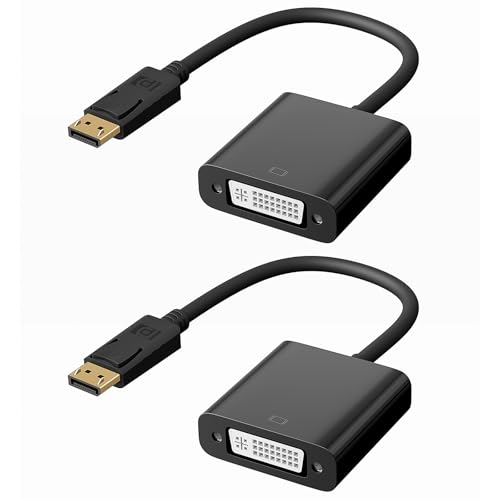 Adaptador DisplayPort a DVI, pack de 2 unidades miniatura 1