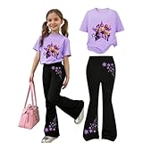 Kpop Ensemble Fille 2 Pièces pour garçons et Filles Mode Casual Vetement Demon Manches Cou...