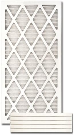 14" X 30" X 1" MERV 8 Pleated Furnace Filter, 6-Pack