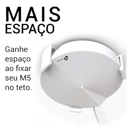 Suporte para Roteador Tp Link Deco Mesh M5 Ac 1300 Parede E Teto