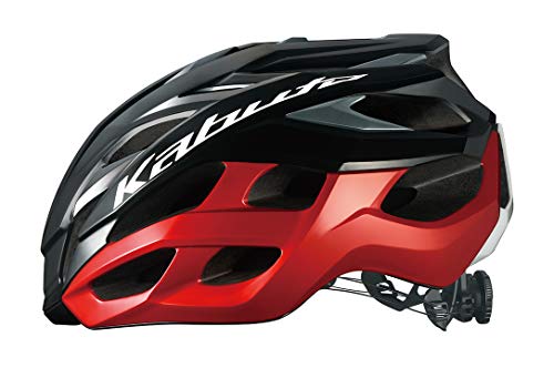 KABUTO(カブト) 自転車 ヘルメット VOLZZA ブラックレッド S/M(55-58p) JCF公認