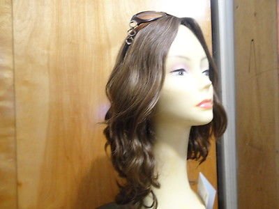 Malky European Sheitel Multidirectional Kosher Wavy Hair Wig Medium Brown size S