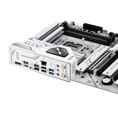 undefined ASUS Z890 AYW Gaming WiFi W ATX Z890 Motherboard, Intel® Core™ Ultra Series 2 Ready, Advanced AI PC-Ready, 16+1+2+1 Stages, DDR5, PCIe® 5.0, Thunderbolt™ 4, USB Type-C®, 4 x M.2, Wi-Fi 7, 2.5Gb LAN の商品画像 6