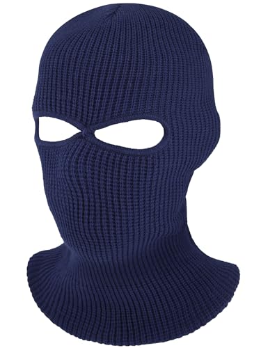 SATINIOR 2-Hole Knitted Ski Mask Full Face Mask...