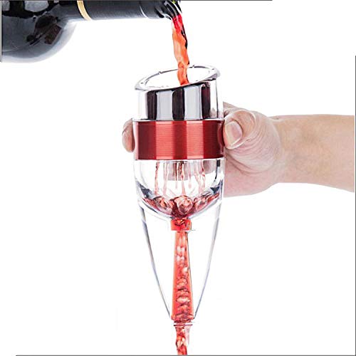 Wine Aerator Pourer Quick Food grade silicon Aerating Stylish Stainless steel Red Wine