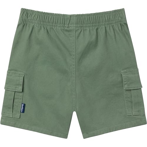 Gerber Toddler Boys' Cargo Shorts, Green, 12 Months - image 4