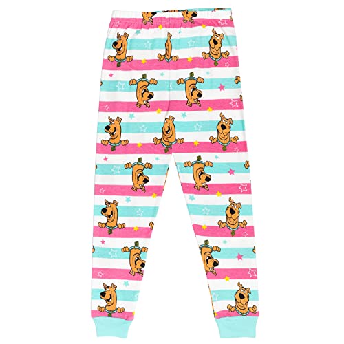 Scooby-Doo! Girls Pajama Shirt and Pants Sleep Set Toddler to Big Kid3