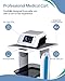 Professional Medical Trolley Cart with Wheels Mobile Ultrasound Cart Beauty Storage Utility Cart Rolling Cart with Drawer for Home Bedroom Salon Lab Hospital Dental Office Clinic