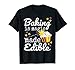 Baking Is Magic Made - Molde comestible para hornear magdalenas de Halloween Camiseta
