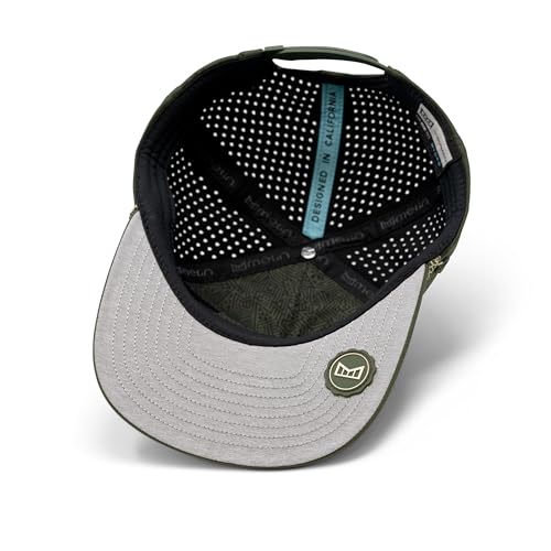 Image of melin Coronado Brick Hydro, Performance Snapback Hat, Water-Resistant Baseball Cap for Men & Women