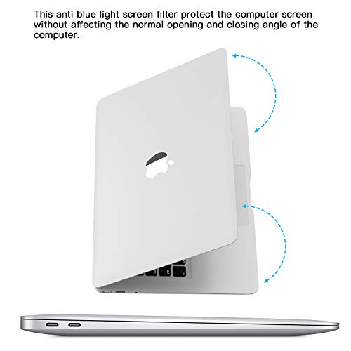 Anti Blue Light Bubble Free Screen Protector Compatible With 2022 Macbook Pro 13" M2 & Macbook Air 13" Model A1932 A2179 A2337 M1, Eye Protection Anti Glare & Anti Scratch Laptop Screen Filter #TOP5