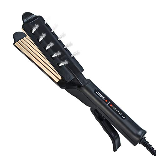 Hair Crimper Hair Waver Hair Curling Iron 2 inch Crimping Hair Wave for Tight Curls